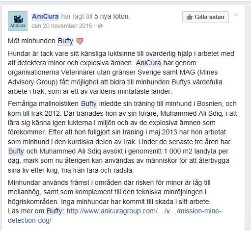 Bilaga 1 Triolab kontaktuppgifter till Monika Erlandsson är följande: Mobil +46 86232411, monika.erlandsson@triolab.se (föräldraledig från juli -16), monilek@hotmail.