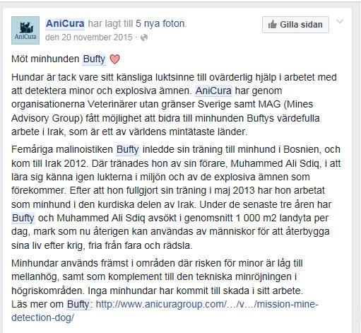 Bilaga 1 Triolab kontaktuppgifter till Monika Erlandsson är följande: Mobil +46 86232411, monika.erlandsson@triolab.se (föräldraledig från juli -16), monilek@hotmail.