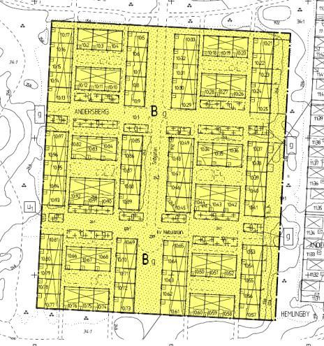 RIKTLINJER FÖR HUVUDMANNASKAP PÅ ALLMÄN PLATS 15 de mindre vägarna i bostadsområdena kan vara enskilda.