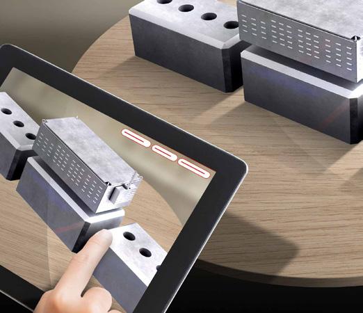 CASE Inom: Sälj och marknadsföring Kan vi: Visa upp hur våra produkter fungerar Med hjälp av: Augmented Reality SYFTE Kanthal medverkar i många branschmässor och ville göra något nytt som skulle