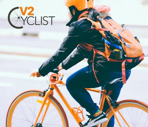 CASE Inom: En framtida trafikmiljö Kan vi: Ge cyklisten information om trafikläget Med hjälp av: Anpassad interaktionsdesign och trådlös kommunikation SYFTE Projektet ska bidra till kunskap om hur vi