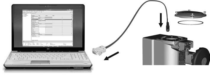 Programmet AUMA CDT (tillbehör) 11. Programmet AUMA CDT (tillbehör) Med programmet AUMA CDT (tillbehör) kan en anslutning upprättas till en dator (stationär eller bärbar dator eller handdator).