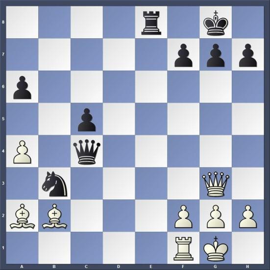 Svart: 119 matt i 3