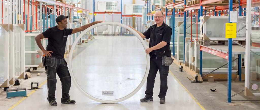 Här hittar du bland annat en av landets största fönstertillverkare med ca 800 anställda men även ett företag som producerar kontorsmöbler och företag inom teknik- och robotindustrin.