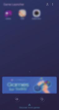 Appar och funktioner Game Launcher Inledning Game Launcher samlar de spel som du har hämtat från Play Butik och Galaxy Apps på en plats för enkel åtkomst.