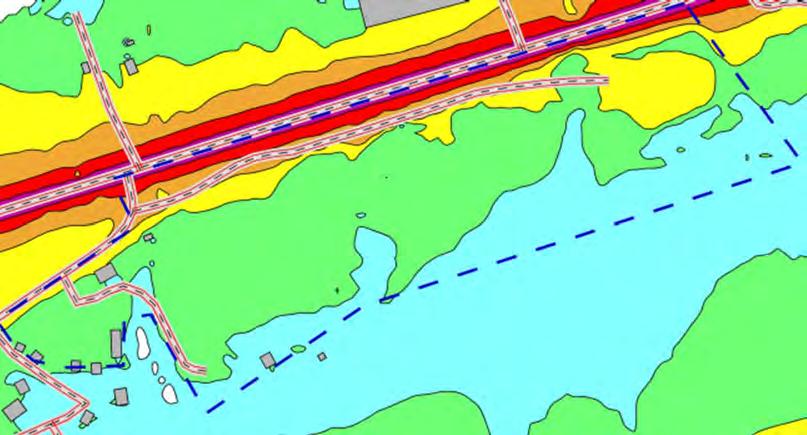 trafikuppgifter, vägstandard, höjdkurvor, placeringen av hus och husens höjder etc. Sammantaget ger detta, som bäst, en noggrannhet på ± 3 db.