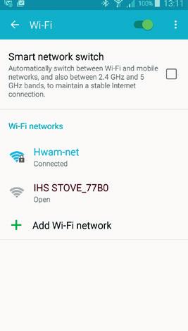 Om HWM SmartControl inte ska anslutas till ett nätverk, är systemet nu klart att användas.
