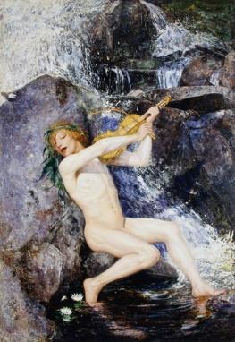 Hon stöttade honom när han ville bli konstnär som ung. Anders Zorn var god vän till prinsen och var en av Sveriges bästa porträttmålare.