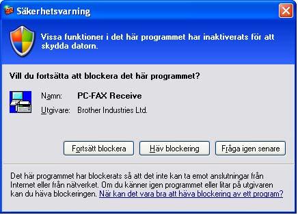 Brothers PC-FAX-programvara (för MFC-modeller) PC-FAX-mottagning 6 Med Brothers funktion för PC-FAX-mottagning kan du visa och spara fax på datorn.