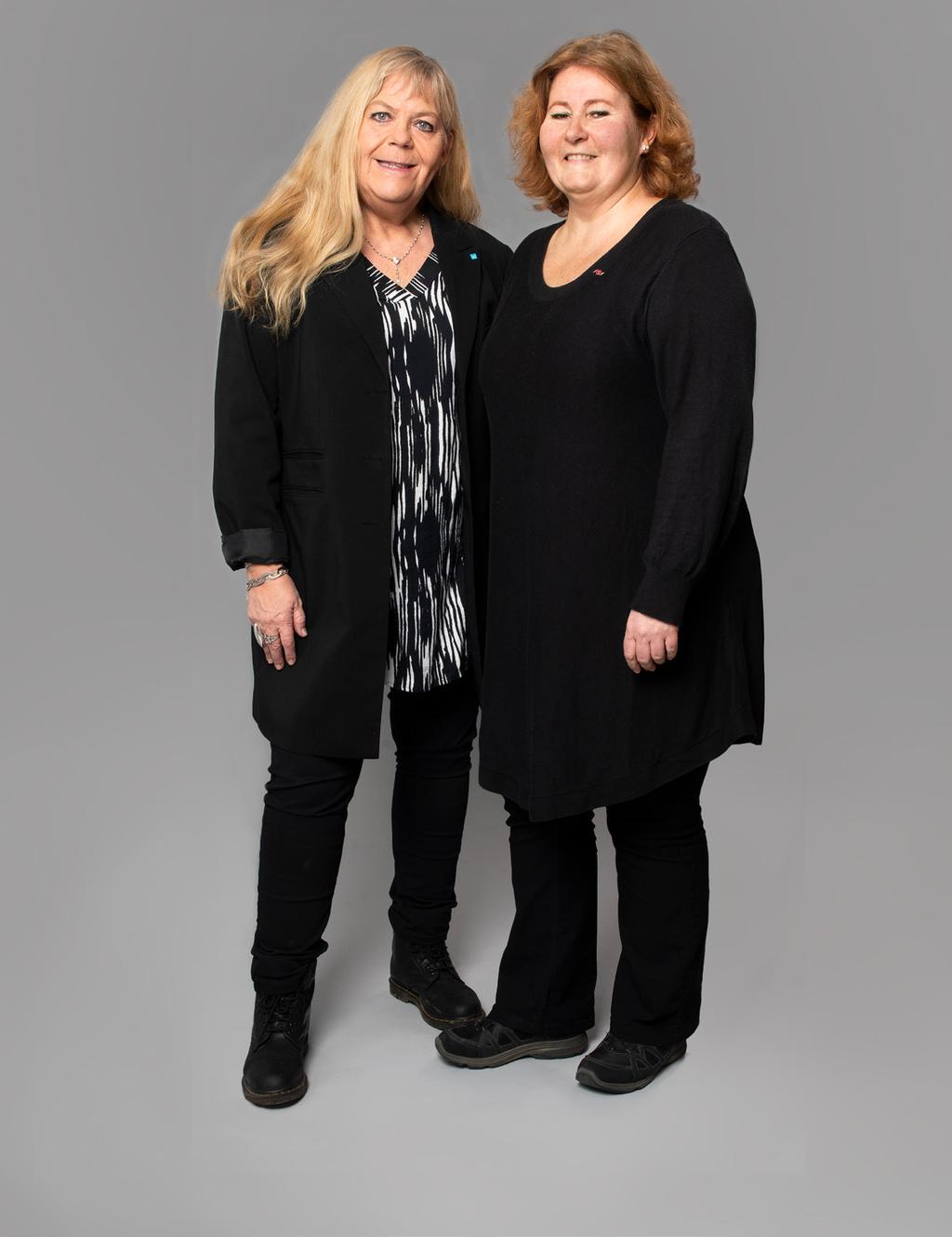 Marita Larsson, OFR/S, P, O och Tarja Nevala,