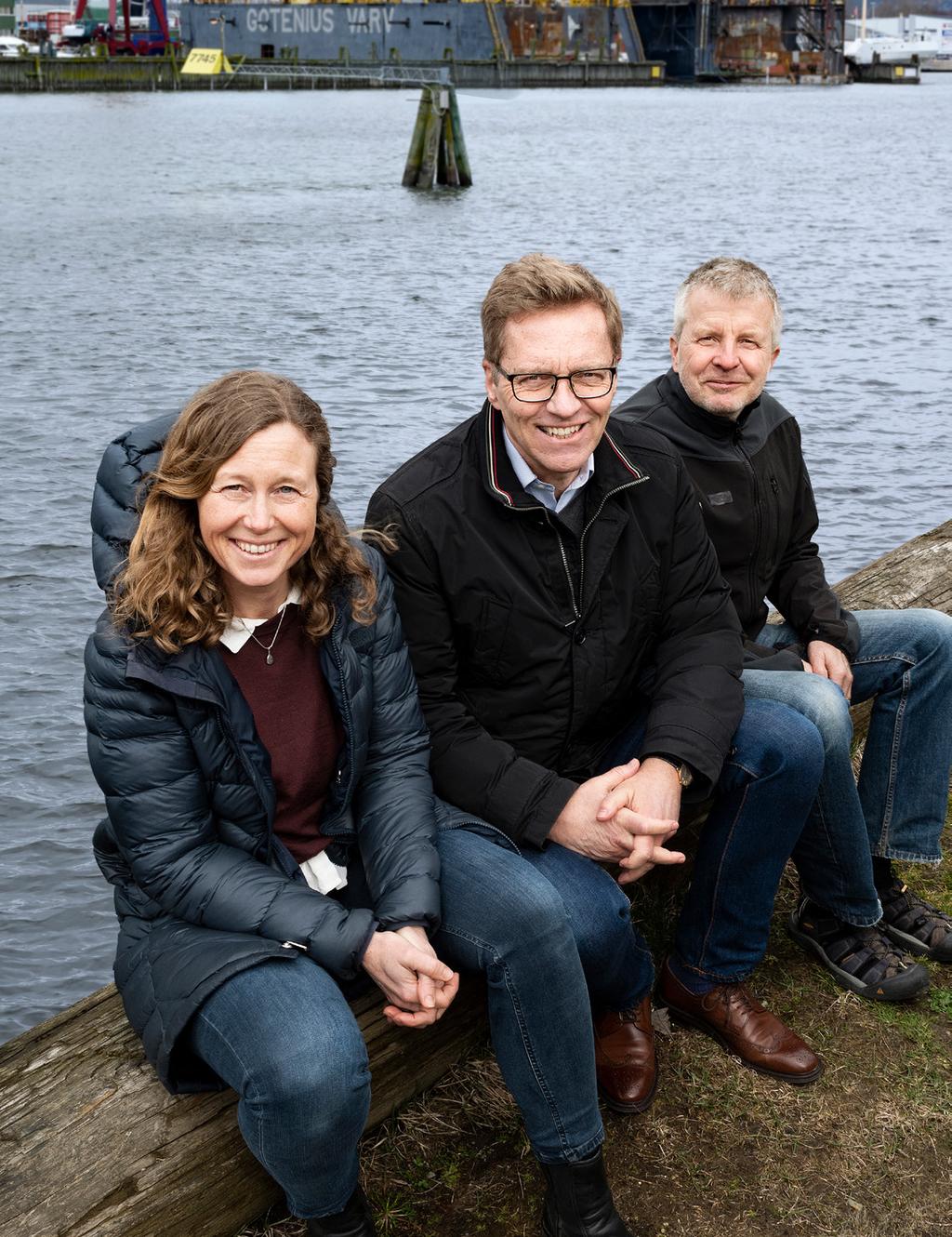 Karin Linderholm, Saco-S, Stefan Rehnström, arbetsgivarrepresentant