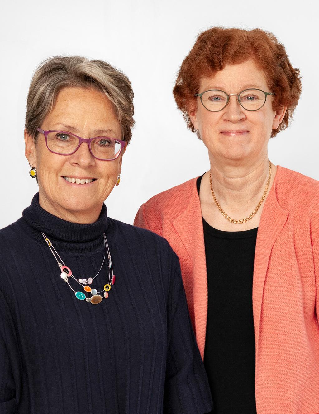 Eva Liedström Adler och Lena Emanuelsson.