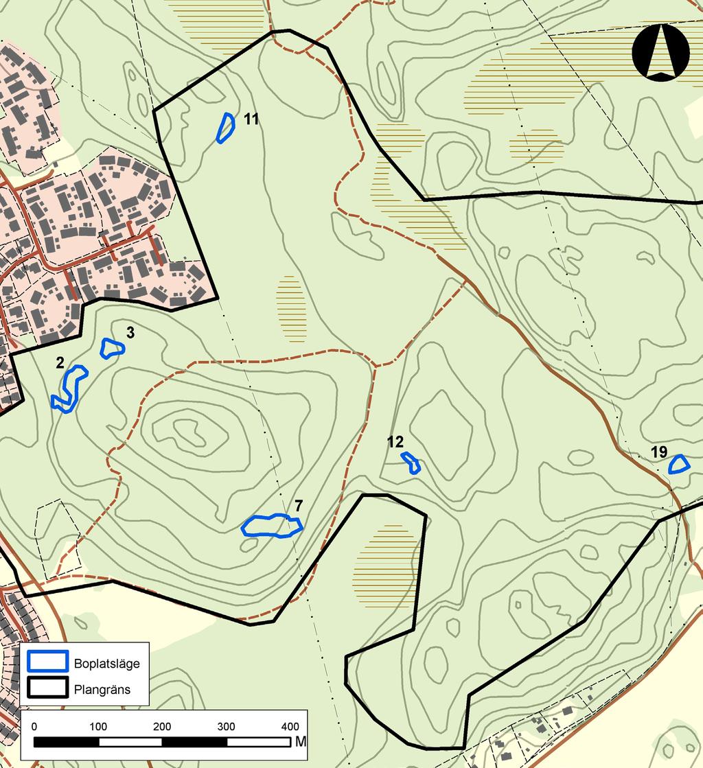 Sammanfattning Stiftelsen Kulturmiljövård (KM) har utfört en andra etapp av en särskild arkeologisk utredning inom planområdet Valsjöskogen öster om Åkersberga samhälle (figur 1).