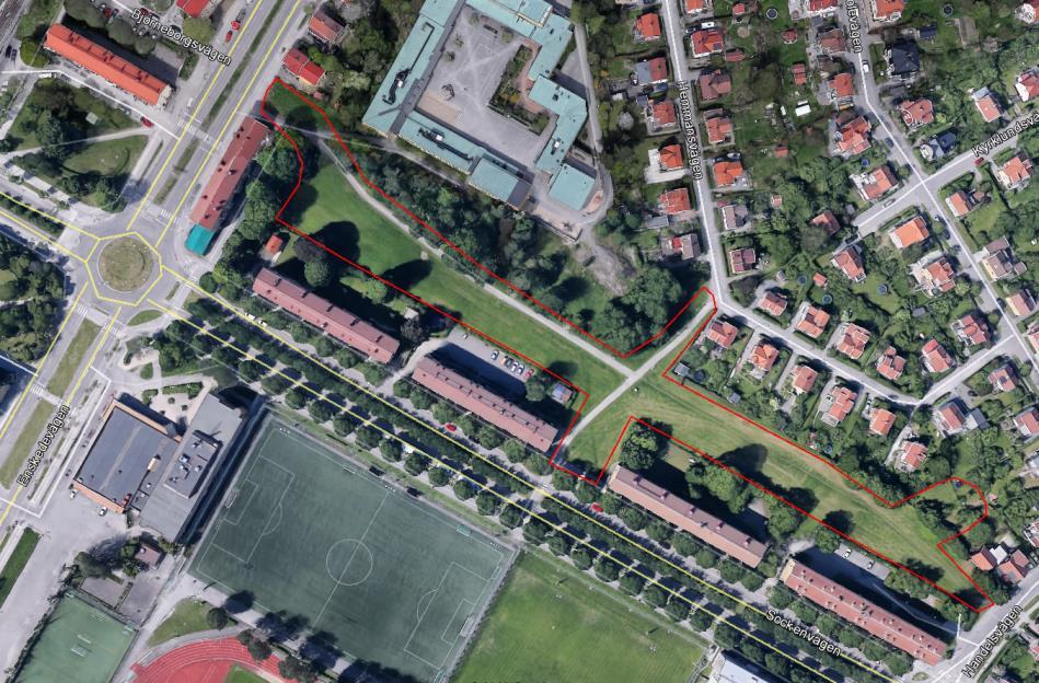 1 UPPDRAG WSP Sverige AB har på uppdrag av Exploateringskontoret, Stockholms stad, utfört en geoteknisk undersökning för nya gator och parkmark i Enskede, Stockholms stad. 1.