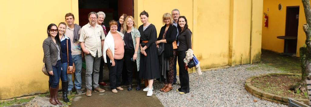 Reserapport Santa Catarina 2015-08-31 9 (15) Studiebesök utanför Florianópolis Studiebesök på Maritima museet i São Francisco do Sul Tillsammans med två av tjänstemännen på Santa