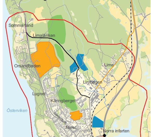 GÄLLANDE PLANER Inga befintliga detaljplaner berörs.