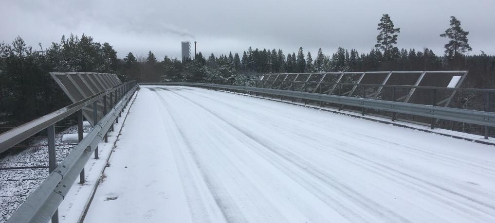 befintlig vägbro vid väg 127, se skiss nedan. Befintlig vägbro i söder är 8 meter bred.