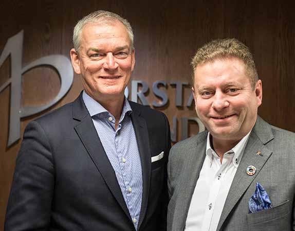 LEDNINGEN HAR ORDET Johan Magnusson, VD för Första AP-fonden, och Ossian Ekdahl, chef för ägaransvar, sammanfattar hållbarhetsåret 2018.