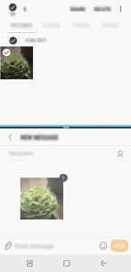 Appar och funktioner Dela text eller bilder mellan fönstren Dra och släpp text eller kopierade bilder från ett fönster till ett annat.