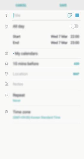 Appar och funktioner Kalender Inledning Hantera ditt schema genom att ange kommande händelser eller uppgifter i din kalender.
