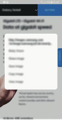 I appen Galleri, välj en bild och