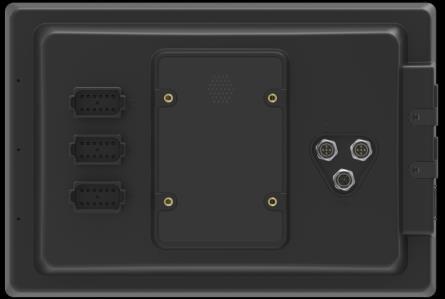 användning av komplexa funktioner. Plasthöljet som är förstärkt med glaspärlor är extra motståndskraftigt. PÅ-/AV-knappen samt de två USB 2.