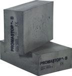 Genomföringstillämpningar PROMASTOP -B PROMASTOP -P PROMASTOP -M PROMASTOP - IM Cbox PROMASEAL -AG PROMASTOP -B är elastisk, expanderande brandskyddande och röktät skummoduler.