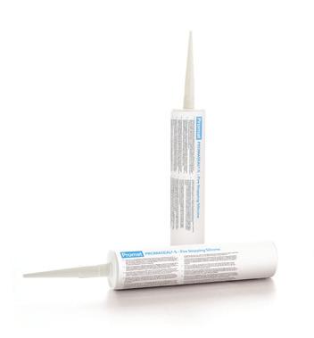 PROMASEAL -S brandtätningssilikon Produktdatablad PROMASEAL -S Brandtätningssilikon Allmän beskrivning PROMASEAL -S är ett elastiskt enkomponent brandtätningssilikon.