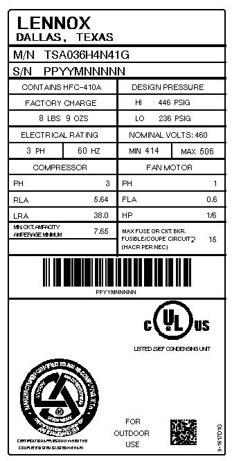START: Measure outdoor ambient temperature USE SUPERHEAT 40ºF (4.4ºC) and Above WEIGH IN RFC Refrigerant Charge per Line Set Length Liquid Line Ounces per 5 feet (g per 1.