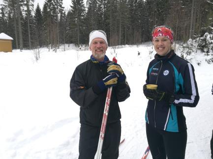 Hela tio startande i herrklassen bäddade för hård kamp där Johan Törnroth segrade före Erik Hansson.
