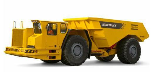 Figure 6: MT6020 ST1030 The vehicle is one of Atlas Copcos most popular loaders regarding the number of sold vehicles. The ST1030 is shown in figure 7 and its technical data 6 are given in table 4.