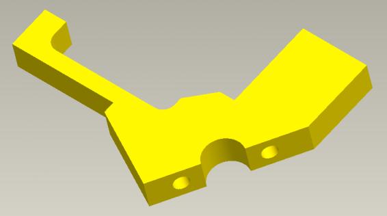 Trunnion base (upper left hand side) The Atlas Copco article number for the trunnion base, see figure 14, is 5571 8873 00 and its drawing is found in appendix 2.