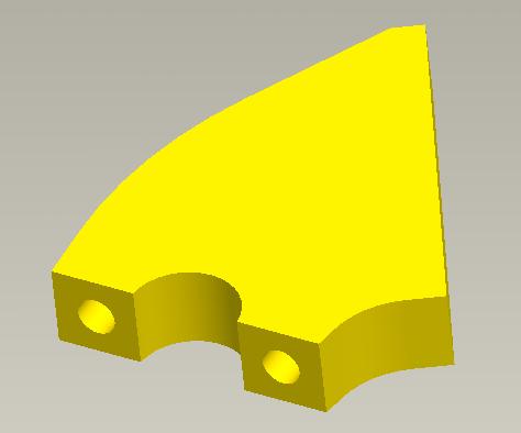 Trunnion base The Atlas Copco article number for the trunnion base, see figure 36, is 5575 4191 00 and its drawing is found in appendix 15.