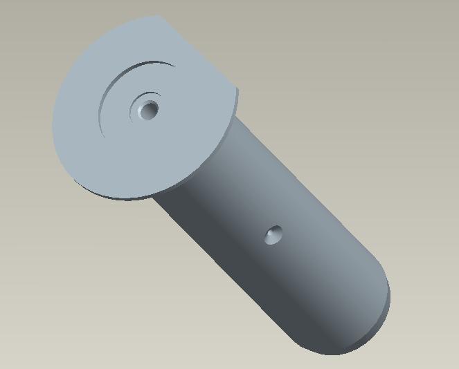 Pin The Atlas Copco article number for the pin, see figure 64, is 5580 0064 68, and its drawing is found in appendix 35.