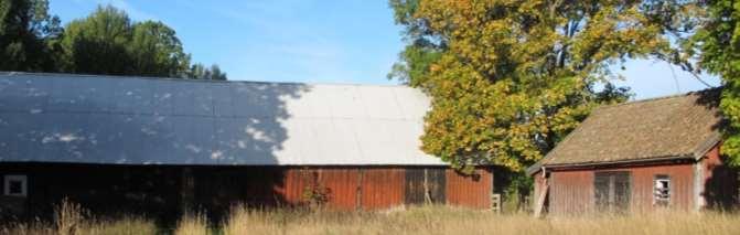 Gårdens ladugård och uthus