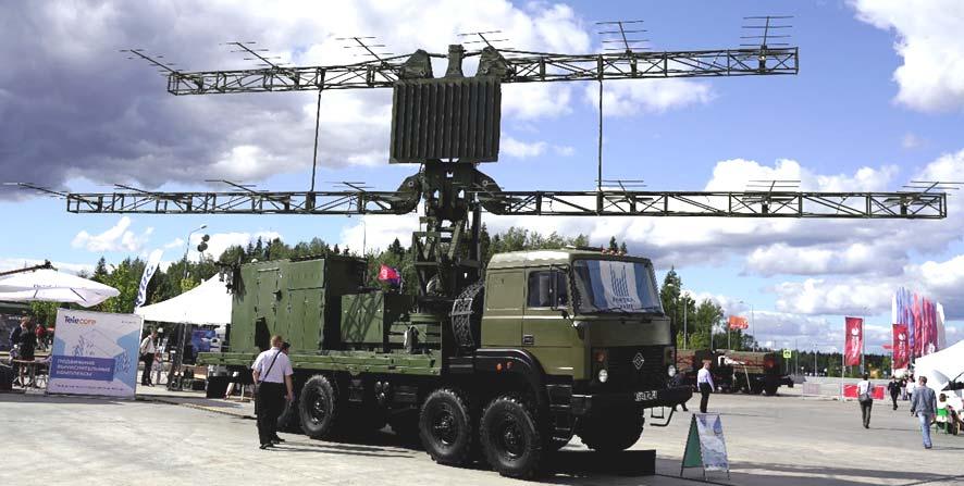 Bilaga 1 ÅRSRAPPORT 2018 Sida 94 (114) 2019 02 18 18.3. VHF bandsradar P 18 2 Ryska NITEL har utvecklat radarsystemet P-18-2 som är en ny version av P-18.
