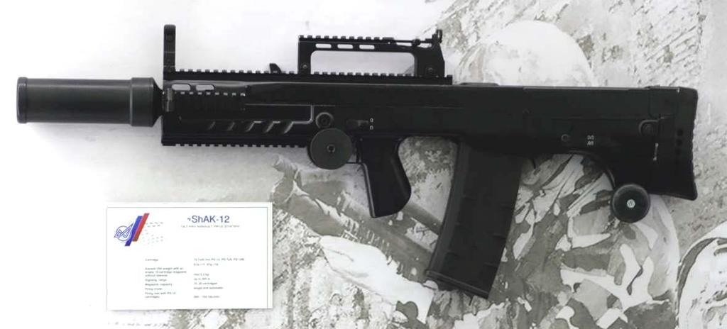 Bilaga 1 ÅRSRAPPORT 2018 Sida 10 (114) 2019 02 18 1.4. 12,7 mm automatkarbinsystem SjAK 12 På mässan Defexpo, under april 2018, visades för första gången utanför Ryssland det nya automatkarbinsystemet SjAK-12.