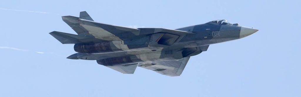 ÅRSRAPPORT 2018 Bilaga 1 2019 02 18 Sida 61 (114) Bild 68. Su 57 T 50 1 prototyp.
