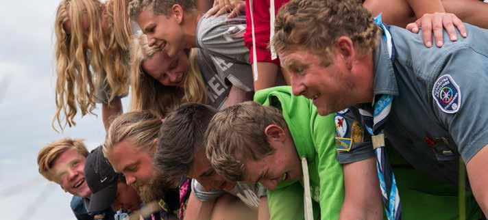 Scouterna nationellt ideella grupper och kanslier: Sprider kunskap och metoder kring hur scoutkårer, distrikt och andra organisationer kan inkludera fler i scoutverksamheten via workshops och