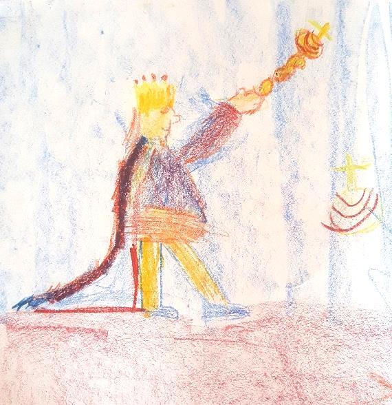 Hus Illustrationer och målningar gjordes av klasserna 1, 2 och 3.