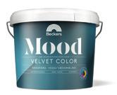 Väggfärg Velvet Color 599:-, väggfärg Lasting Finish 669:-, väggfärg Super