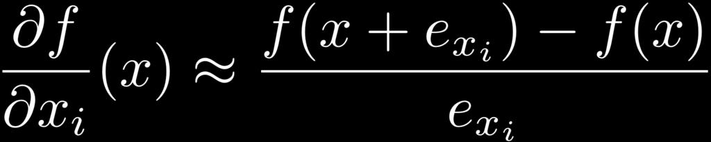 Störningsräkning för att få! x 3 Olinjära ekvationer! Om n litet, instängning! varje hörn = varje komb x i ±E xi! Om n stort, störningsräkning med felfortplantningsformeln E y! f (x) E x!