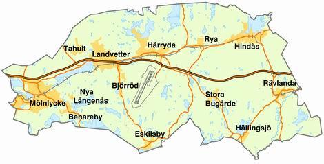 sjöar Totala kostnader = 2 500 miljoner