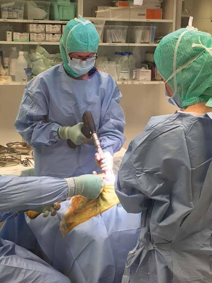 klara av tiden efter operationen. Vi började fundera på hur vi skulle finansiera operationen som skulle gå på runt 50.000, då är inte eftervård, mediciner eller rehab inräknat.