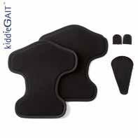KiddieGAIT softkit KiddieGAIT softkit är en bekväm och smidig polstring avsedd att användas tillsammans med KiddieGAIT. Varje förpackning innehåller två polstringar och självhäftande MikroFix. Art.