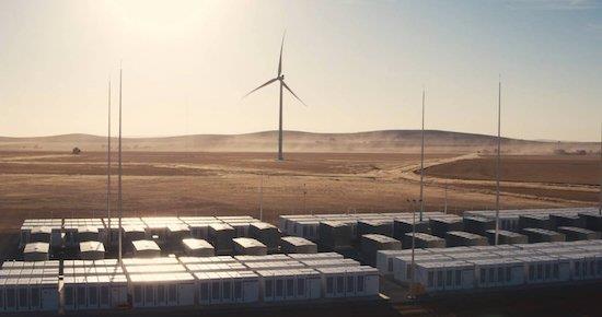the Hornsdale Power Reserve 100 MW/129 MWh 50 million USD The Tesla big battery in South Australia has already taken a 55 per cent share in the state s frequency and ancillary services market, and