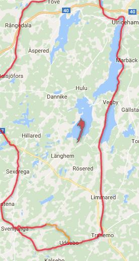 Sjuhäradsrundan Vidare information om ledens estetiska värden kan ses på: