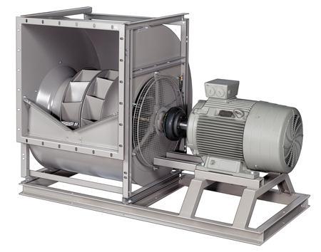 driven centrifugal fans