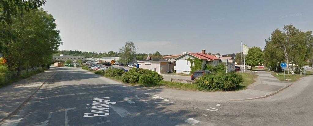 Figur 3 Planområdet sett från nordöst 1.