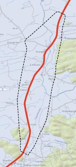 Vägplan samrådshandling val av lokaliseringsalternativ 2017-09-11 4.4.3.